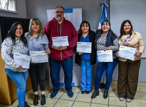 Se capacitaron a cuidadores domiciliarios de distintos puntos de Santa Cruz