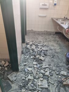 Finalizaron las obras de renovación cloacal en el jardín N°16 de Río Gallegos