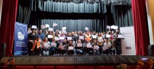 Pico Truncado: Finalizó el taller de maquinaria pesada con la entrega de certificados