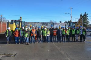 Pico Truncado: Finalizó el taller de maquinaria pesada con la entrega de certificados