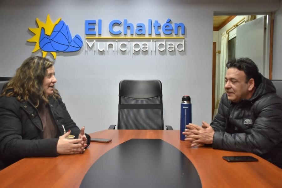 Salud mantuvo una agenda de trabajo en El Chaltén