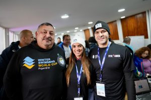 Comenzó el Winter Swimming World Cup 2025 en El Calafate