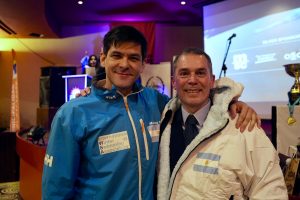 Se realizó el acto inaugural de la Winter Swimming World Cup en El Calafate