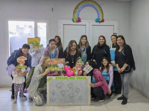 Mes de las Infancias: El Centro Infantil Virgen del Valle participó de actividades recreativas en Caleta Olivia