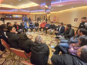 Deporte de Provincia se reunió con referentes de clubes en El Calafate