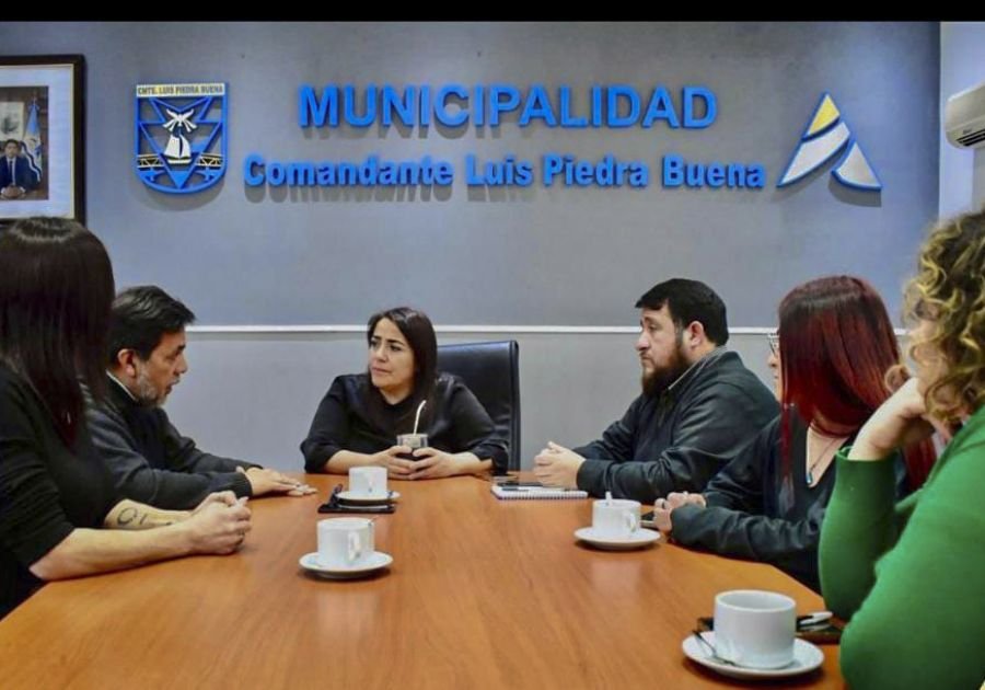 Trabajan de manera conjunta para fortalecer los dispositivos de niñez en Piedra Buena