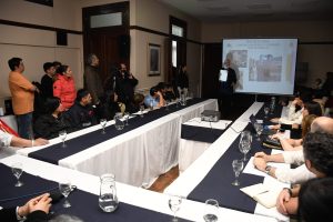 Vidal se reunió con Pueblos Originarios de Las Heras por el Proyecto Minero de Uranio