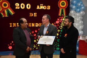 El Gobierno de Santa Cruz acompañó la fiesta cívica por el 200° Aniversario de la Independencia de Bolivia