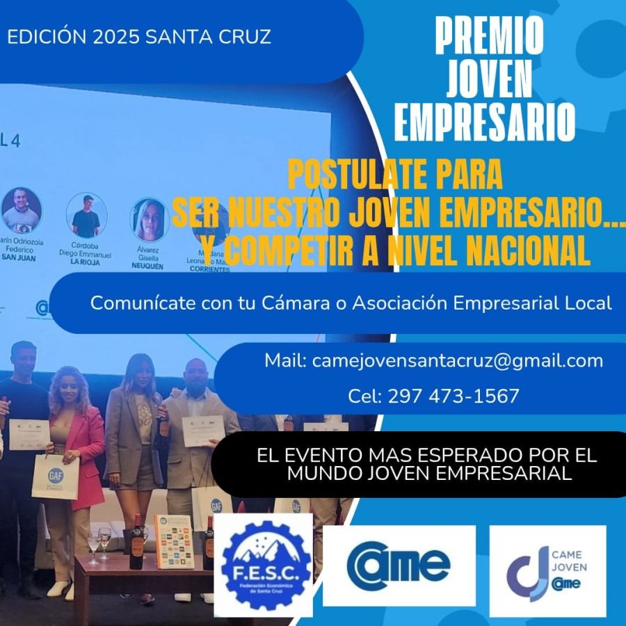 Premios a la Juventud Emprendedora: Santa Cruz Busca a sus Jóvenes Talentos