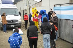 El Gobierno Provincial llevó a cabo Jornadas Intersectoriales en el Barrio Los Lolos de Río Gallegos