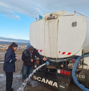 Servicios Públicos mejora el servicio de agua y saneamiento en distintas localidades de la provincia