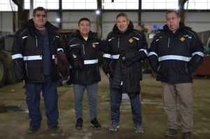 Vialidad inició la entrega de 850 camperas de abrigo al personal de toda la provincia