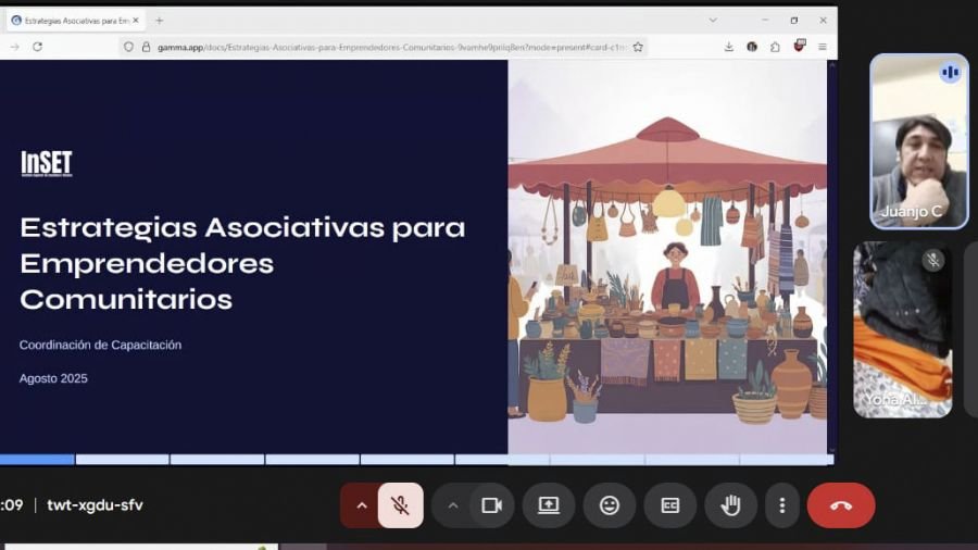 Comenzó la capacitación virtual “Estrategias Asociativas” para emprendedores de la Economía Social
