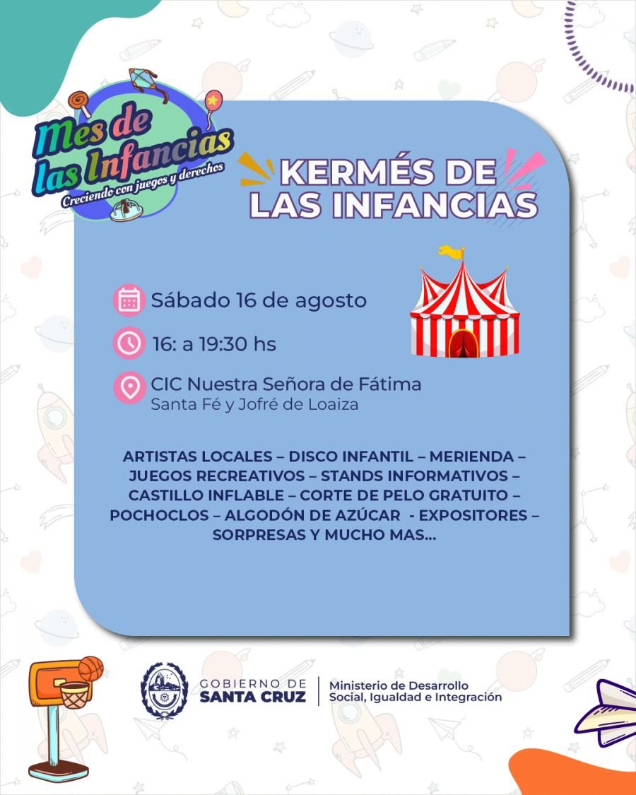 El CIC Fátima se prepara para la kermés de las infancias