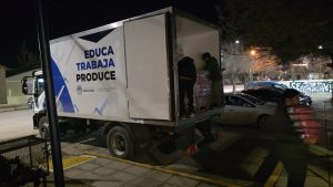 El Gobierno Provincial realiza acciones para el refuerzo del Plan Invernal en Las Heras