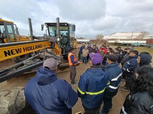 Se presentó iniciativa para certificar Curso de Maquinaria Pesada en Caleta Olivia