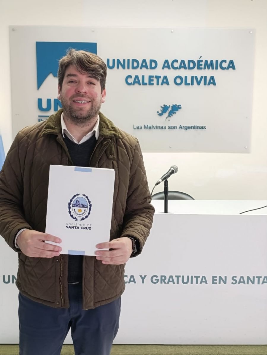 Se presentó iniciativa para certificar Curso de Maquinaria Pesada en Caleta Olivia