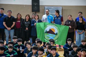 La ministra Cárdenas acompañó la instancia Provincial de Vóley Masculino Sub 15 para los Juegos Evita 2025