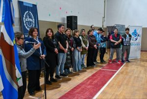 La ministra Cárdenas acompañó la instancia Provincial de Vóley Masculino Sub 15 para los Juegos Evita 2025