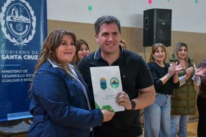 La ministra Cárdenas acompañó la instancia Provincial de Vóley Masculino Sub 15 para los Juegos Evita 2025