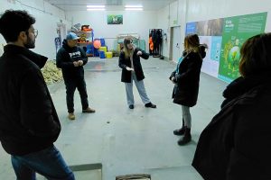 Nadia Ricci visitó el piloto científico de cultivo de algas en Puerto San Julián