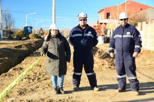 El Gobierno Provincial y Piedra Buena unidos para la ejecución de una obra clave