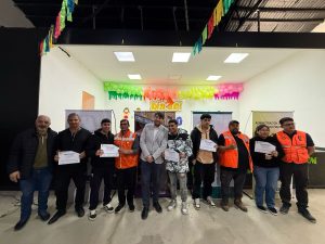 Reconocimiento a la formación: Puerto Deseado celebra el impacto de la capacitación en maquinaria pesada