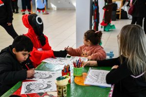 Gran convocatoria en la Kermés de las Infancias en el CIC Fátima