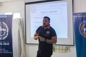 Se realizó una capacitación en Primeros Auxilios y Sistema de Comando de Incidentes