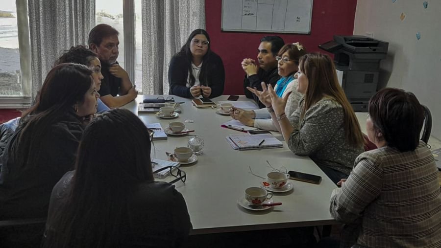 Políticas de Niñez, Adolescencia y Familia: Realizaron recorrida de trabajo en la Cuenca Carbonífera