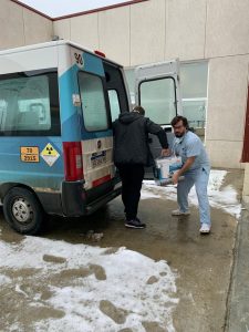 Concretaron operativo aéreo para el traslado de reactivos y medicamentos a la provincia