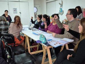 Agentes del Ministerio de Desarrollo se capacitan en Lengua de Señas Argentina