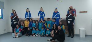 Los Granaderos a Caballo visitaron escuelas de Río Gallegos