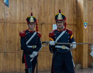 Los Granaderos a Caballo visitaron escuelas de Río Gallegos