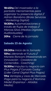 Lunzevich: “La idea es acercar herramientas digitales a los emprendedores”