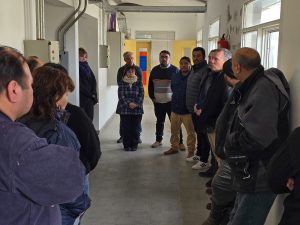 Álvarez recorrió Pico Truncado y Caleta Olivia junto a los intendentes Anabalón y Carrizo