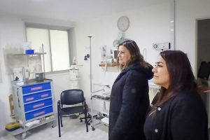 Ross: “Estamos presentes junto a los hospitales para garantizar su operatividad”