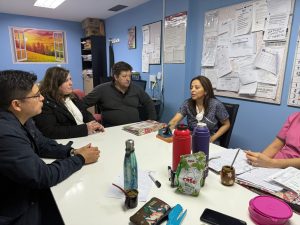El gobernador Vidal llegó de sorpresa y recorrió el Hospital Regional Río Gallegos