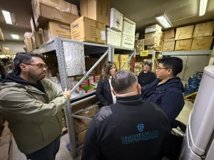 El gobernador Vidal llegó de sorpresa y recorrió el Hospital Regional Río Gallegos