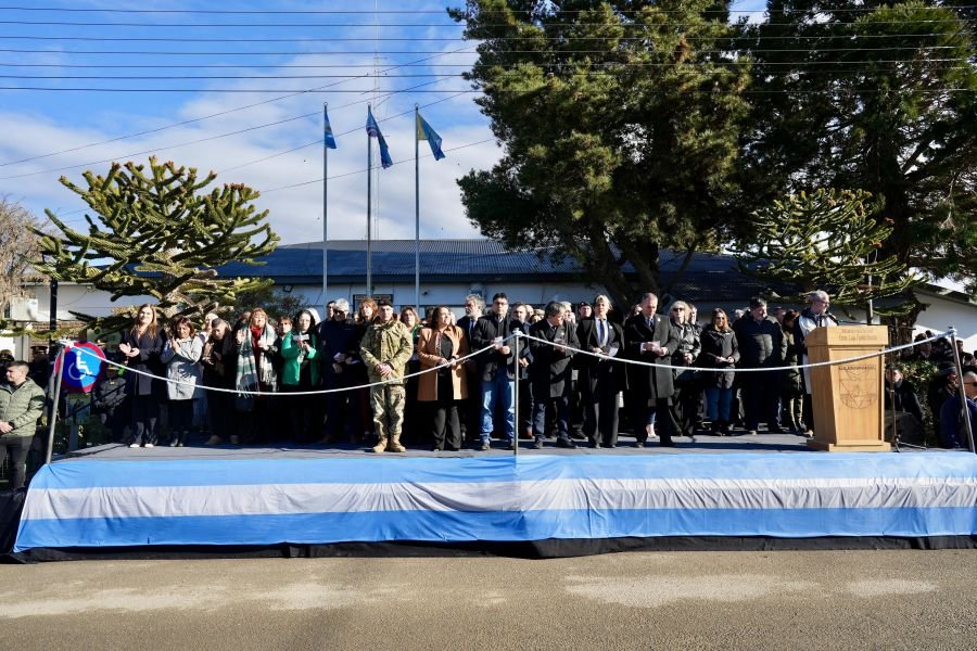 El Gobierno anunció obras en el aniversario de Comandante Luis Piedra Buena