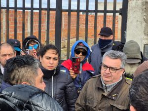 Vecinos del barrio 22 de Septiembre celebraron el avance de la obra de gas