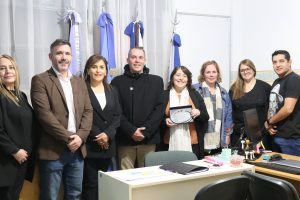 Autoridades visitaron el Instituto Provincial de Educación Superior de Caleta Olivia