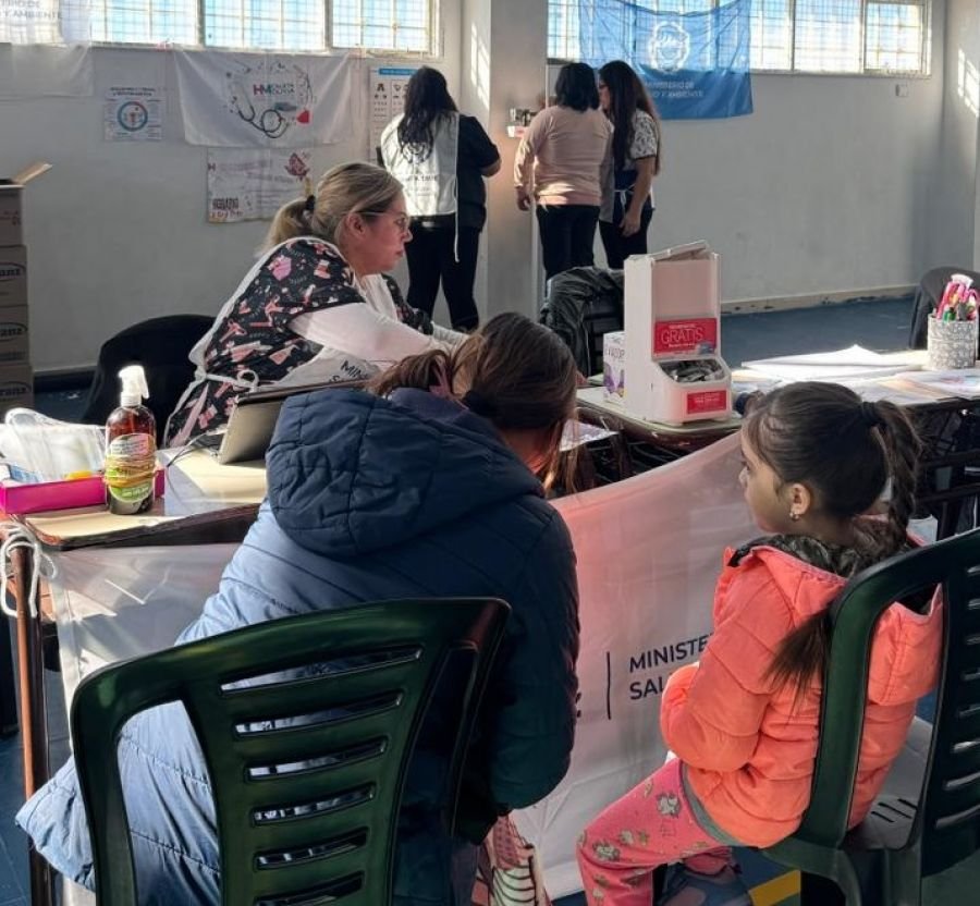 Se contó con numerosa participación de los vecinos en la Jornada Intersectorial de Caleta Olivia