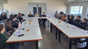 Quiroga destacó el trabajo realizado por el Órgano de revisión de Salud Mental en Puerto Santa Cruz