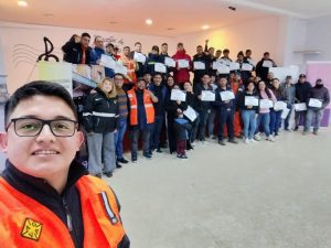 El Gobierno Provincial culminó la Capacitación en Maquinaria Pesada en Jaramillo