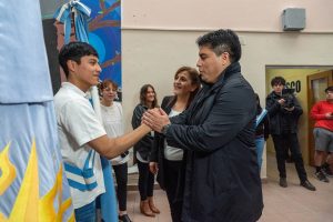 El Calafate: Claudio Vidal presentó el Programa Provincial EduActiva