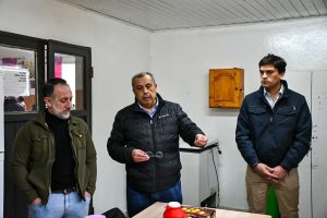 Concretaron reunión con padres de la Escuela Industrial de Procesos Energéticos en 28 De Noviembre