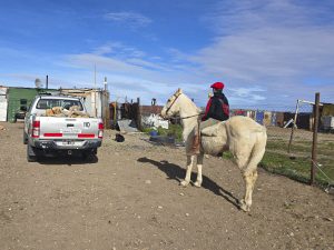Plan Invernal 2025: Equipos de Desarrollo Social realizaron despliegue territorial en distintos barrios de Las Heras
