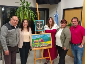 Presentaron Muestra de Arte en el Hospital de Caleta Olivia