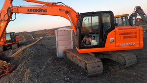 Actos de vandalismo contra la obra del barrio 22 de Septiembre